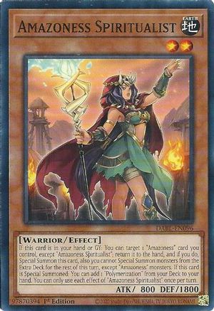 Amazoness Spiritualist [DABL-EN096] Common - Yu-Gi-Oh! - Card Brawlers | Quebec | Canada |