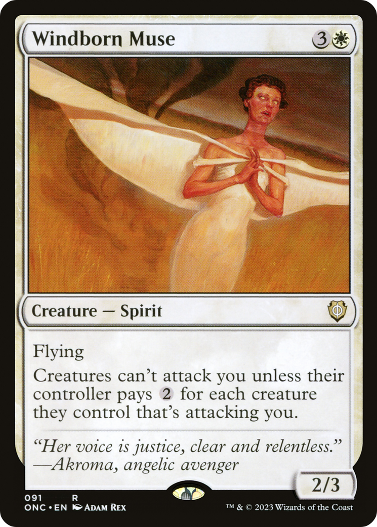 Windborn Muse [Phyrexia: All Will Be One Commander] - Magic: The Gathering - Card Brawlers | Quebec | Canada |