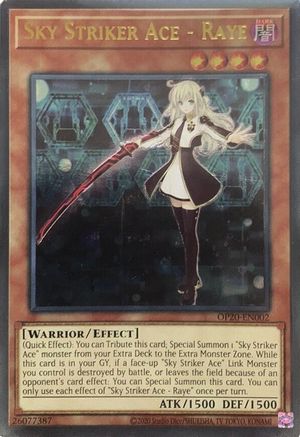 Sky Striker Ace - Raye [OP20-FR002] [FRENCH] Ultimate Rare - Yu-Gi-Oh! - Card Brawlers | Quebec | Canada |
