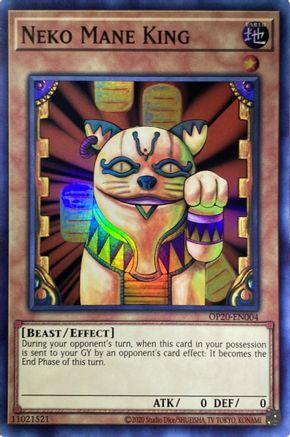 Neko Mane King [OP20-EN004] Super Rare - Yu-Gi-Oh! - Card Brawlers | Quebec | Canada |