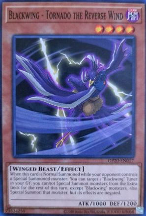 Blackwing - Tornado the Reverse Wind [OP20-EN017] Common - Yu-Gi-Oh! - Card Brawlers | Quebec | Canada |