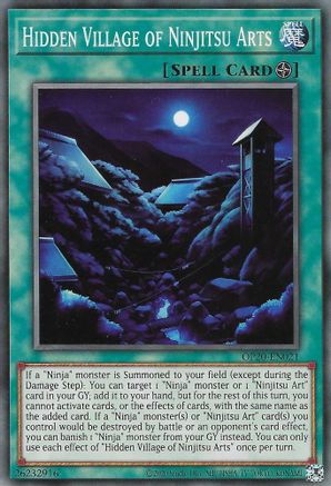 Hidden Village of Ninjitsu Arts [OP20-EN021] Common - Yu-Gi-Oh! - Card Brawlers | Quebec | Canada |