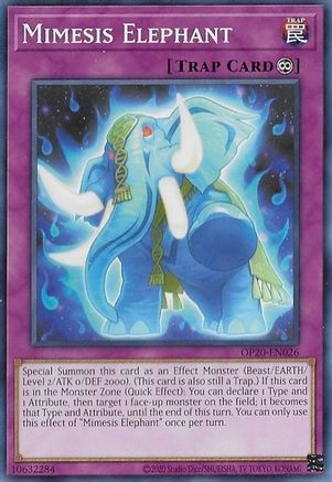 Mimesis Elephant [OP20-EN026] Common - Yu-Gi-Oh! - Card Brawlers | Quebec | Canada |