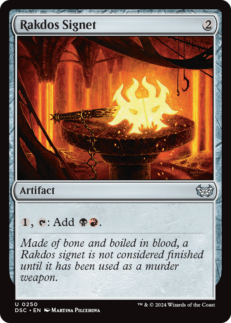Rakdos Signet [Duskmourn: House of Horror Commander] - Magic: The Gathering - Card Brawlers | Quebec | Canada |