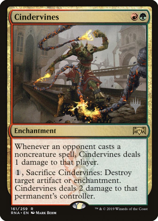 Cindervines (Promo Pack) [Ravnica Allegiance Promos] - Magic: The Gathering - Card Brawlers | Quebec | Canada |