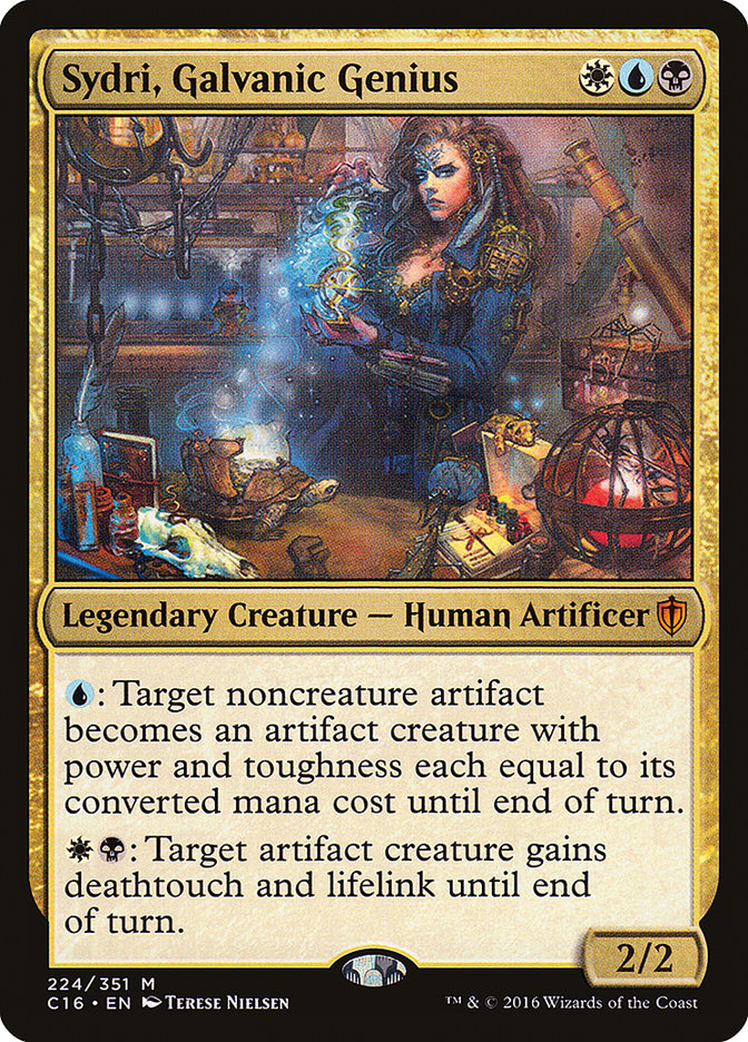 Sydri, Galvanic Genius [Commander 2016] - Magic: The Gathering - Card Brawlers | Quebec | Canada |