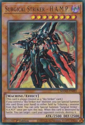 Surgical Striker - H.A.M.P. [MAMA-EN001] Ultra Rare - Yu-Gi-Oh! - Card Brawlers | Quebec | Canada |