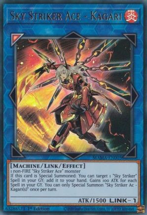 Sky Striker Ace - Kagari [MAMA-EN005] Ultra Rare - Yu-Gi-Oh! - Card Brawlers | Quebec | Canada |