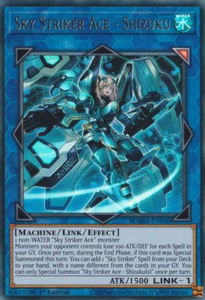 Sky Striker Ace - Shizuku [MAMA-EN006] Ultra Rare - Yu-Gi-Oh! - Card Brawlers | Quebec | Canada |