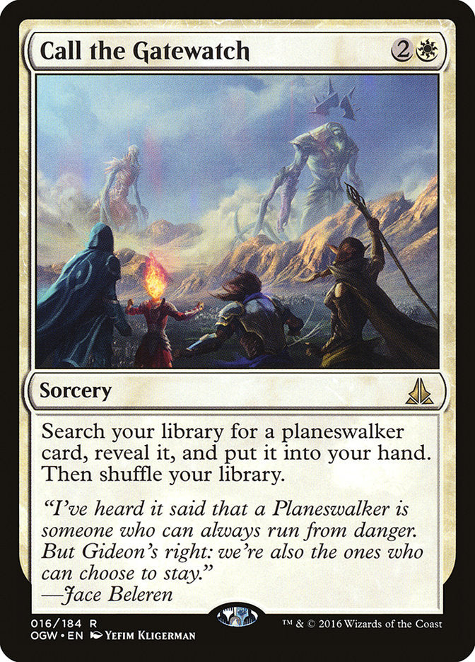 Call the Gatewatch [Oath of the Gatewatch] - Magic: The Gathering - Card Brawlers | Quebec | Canada |