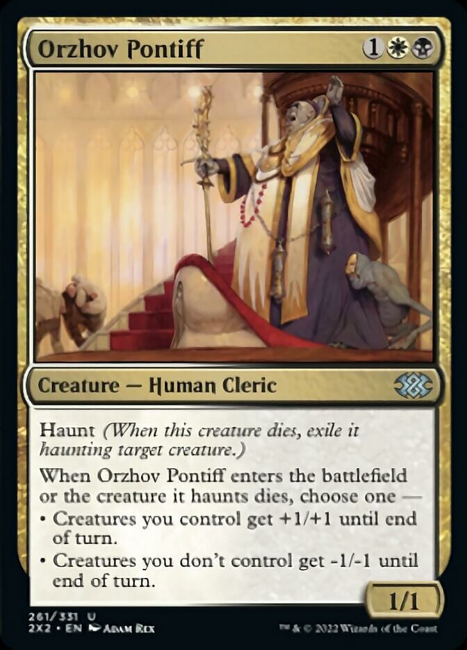 Orzhov Pontiff [Double Masters 2022] - Magic: The Gathering - Card Brawlers | Quebec | Canada |
