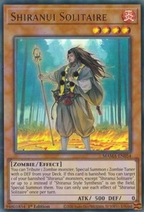 Shiranui Solitaire [MAMA-EN054] Ultra Rare - Yu-Gi-Oh! - Card Brawlers | Quebec | Canada |
