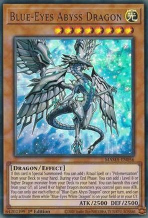 Blue-Eyes Abyss Dragon [MAMA-EN056] Ultra Rare - Yu-Gi-Oh! - Card Brawlers | Quebec | Canada |