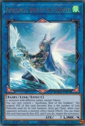 Apollousa, Bow of the Goddess [MAMA-EN075] Ultra Rare - Yu-Gi-Oh! - Card Brawlers | Quebec | Canada |