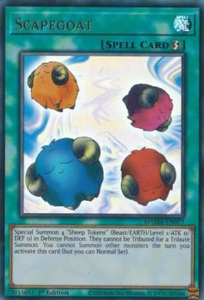 Scapegoat [MAMA-EN077] Ultra Rare - Yu-Gi-Oh! - Card Brawlers | Quebec | Canada |