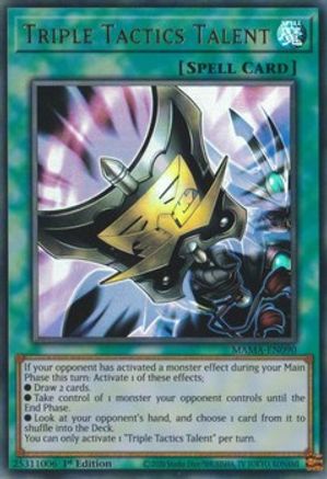 Triple Tactics Talent [MAMA-EN090] Ultra Rare - Yu-Gi-Oh! - Card Brawlers | Quebec | Canada |