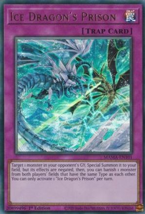 Ice Dragon's Prison [MAMA-EN101] Ultra Rare - Yu-Gi-Oh! - Card Brawlers | Quebec | Canada |