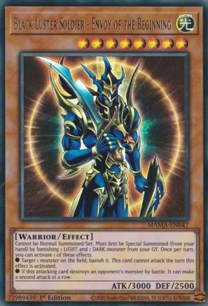Black Luster Soldier - Envoy of the Beginning [MAMA-EN047] Ultra Rare - Yu-Gi-Oh! - Card Brawlers | Quebec | Canada |