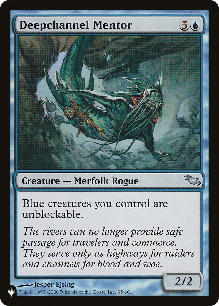Deepchannel Mentor [The List] - Magic: The Gathering - Card Brawlers | Quebec | Canada |