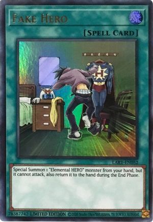 Fake Hero [LART-EN052] Ultra Rare - Yu-Gi-Oh! - Card Brawlers | Quebec | Canada |