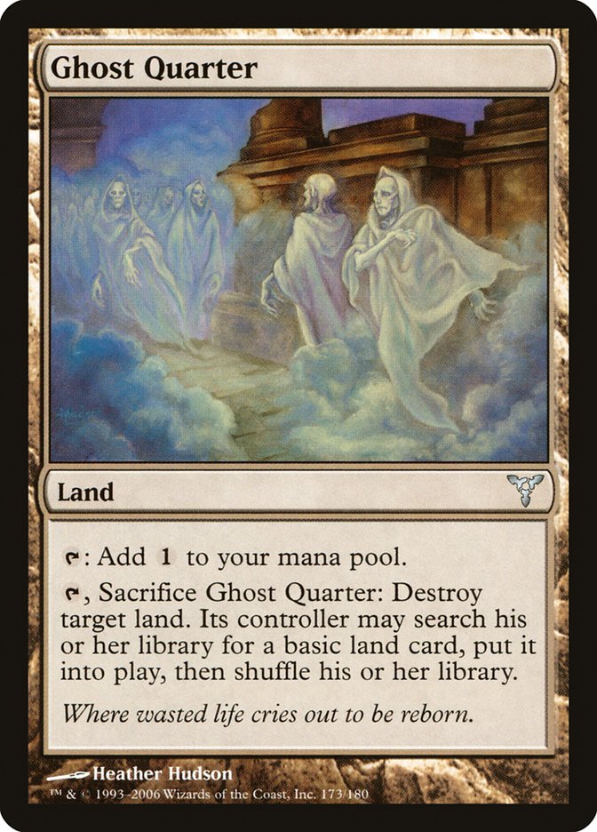 Ghost Quarter [Dissension] - Magic: The Gathering - Card Brawlers | Quebec | Canada |