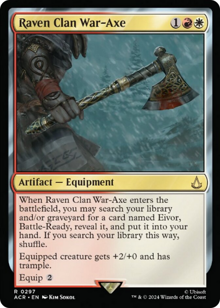 Raven Clan War-Axe [Assassin's Creed] - Magic: The Gathering - Card Brawlers | Quebec | Canada |