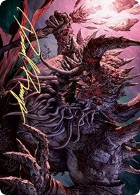 Dream Devourer Art Card (Gold-Stamped Signature) [Kaldheim Art Series] - Magic: The Gathering - Card Brawlers | Quebec | Canada |