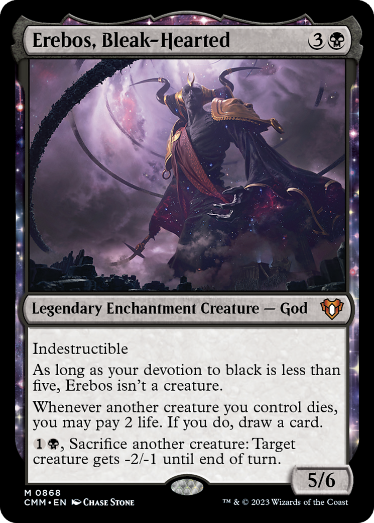 Erebos, Bleak-Hearted [Commander Masters] - Magic: The Gathering - Card Brawlers | Quebec | Canada |