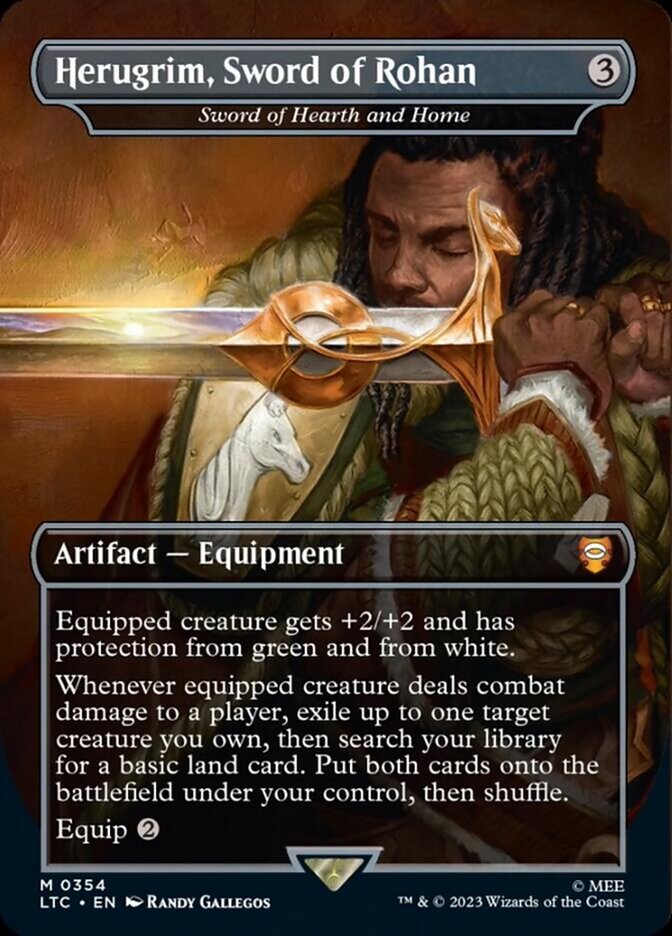 Herugrim, Sword of Rohan - Sword of Hearth and Home [The Lord of the Rings: Tales of Middle-Earth Commander] - Magic: The Gathering - Card Brawlers | Quebec | Canada |