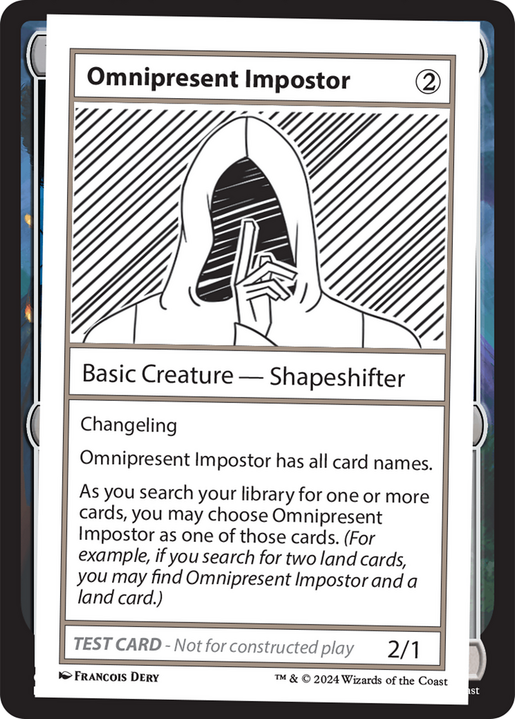 Omnipresent Impostor [Mystery Booster 2 Playtest Cards] - Magic: The Gathering - Card Brawlers | Quebec | Canada |