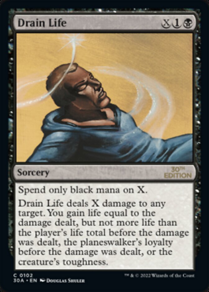Drain Life [30th Anniversary Edition] - Magic: The Gathering - Card Brawlers | Quebec | Canada |