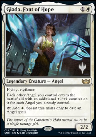 Giada, Font of Hope (Promo Pack) [Streets of New Capenna Promos] - Magic: The Gathering - Card Brawlers | Quebec | Canada |