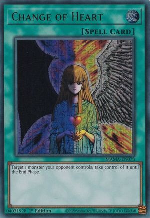 Change of Heart [MAMA-EN078] Ultra Pharaoh's Rare - Yu-Gi-Oh! - Card Brawlers | Quebec | Canada |