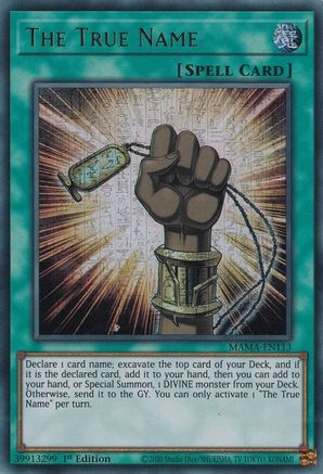 The True Name [MAMA-EN113] Ultra Pharaoh's Rare - Yu-Gi-Oh! - Card Brawlers | Quebec | Canada |