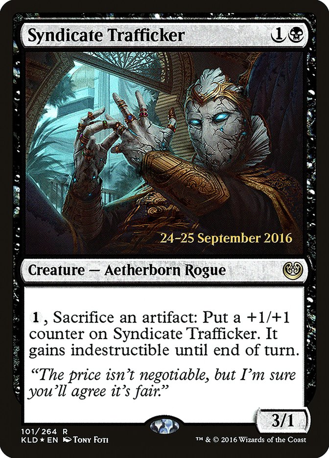 Syndicate Trafficker [Kaladesh Prerelease Promos] - Magic: The Gathering - Card Brawlers | Quebec | Canada |