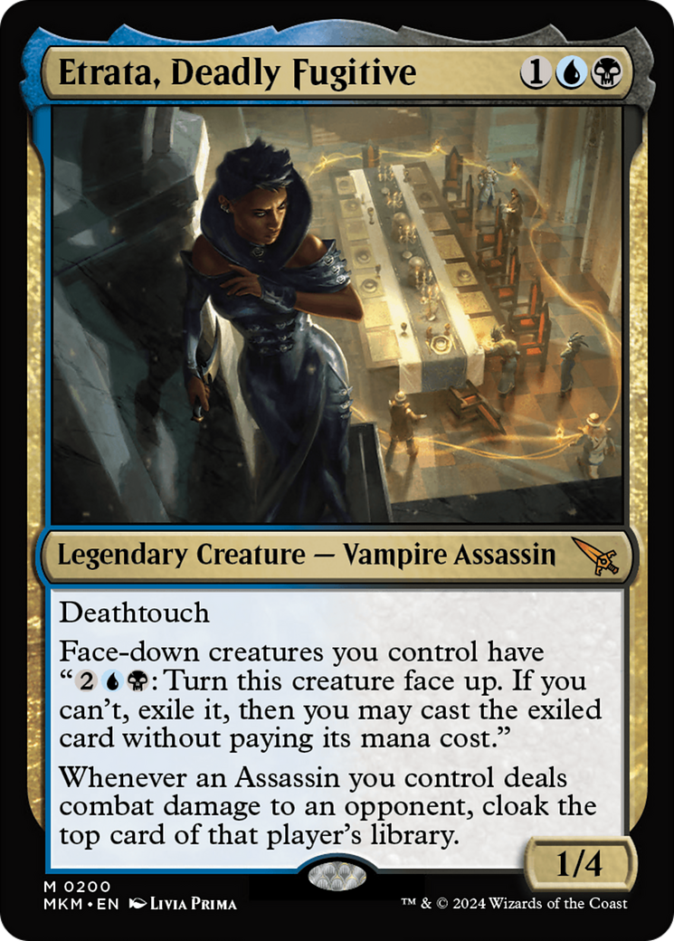 Etrata, Deadly Fugitive [Murders at Karlov Manor] - Magic: The Gathering - Card Brawlers | Quebec | Canada |