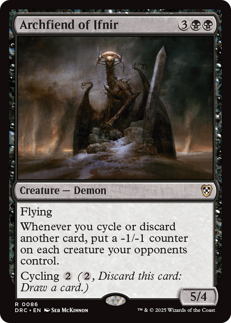 Archfiend of Ifnir [Aetherdrift Commander] - Magic: The Gathering - Card Brawlers | Quebec | Canada |