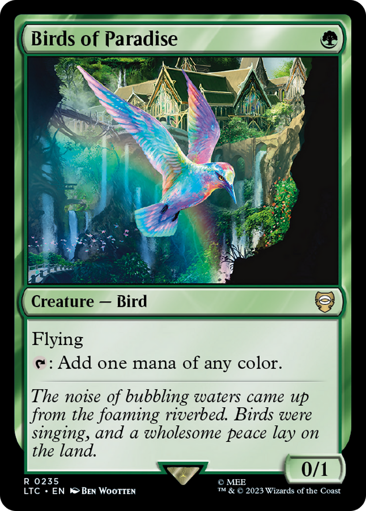 Birds of Paradise [The Lord of the Rings: Tales of Middle-Earth Commander] - Magic: The Gathering - Card Brawlers | Quebec | Canada |