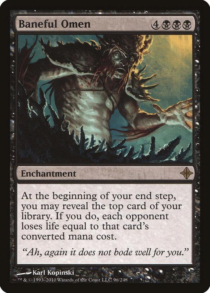 Baneful Omen [Rise of the Eldrazi] - Magic: The Gathering - Card Brawlers | Quebec | Canada |