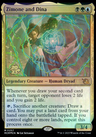 Zimone and Dina [March of the Machine Prerelease Promos] - Magic: The Gathering - Card Brawlers | Quebec | Canada |