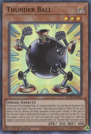 Thunder Ball [BLCR-EN004] Ultra Rare - Yu-Gi-Oh! - Card Brawlers | Quebec | Canada |