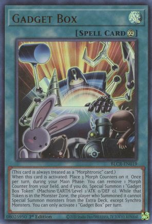 Gadget Box [BLCR-EN019] Ultra Rare - Yu-Gi-Oh! - Card Brawlers | Quebec | Canada |