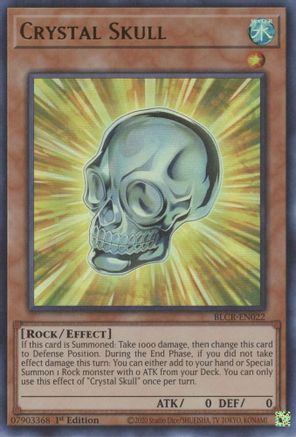 Crystal Skull [BLCR-EN022] Ultra Rare - Yu-Gi-Oh! - Card Brawlers | Quebec | Canada |