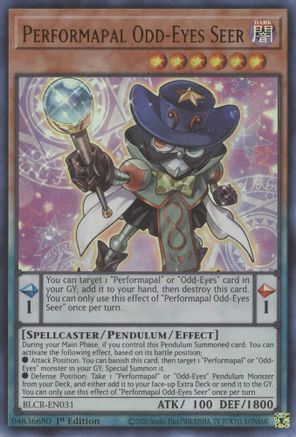 Performapal Odd-Eyes Seer [BLCR-EN031] Ultra Rare - Yu-Gi-Oh! - Card Brawlers | Quebec | Canada |