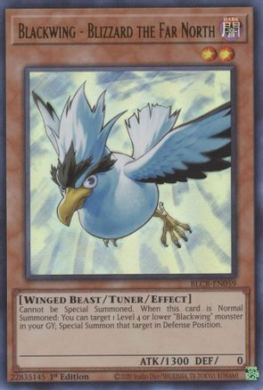 Blackwing - Blizzard the Far North [BLCR-EN059] Ultra Rare - Yu-Gi-Oh! - Card Brawlers | Quebec | Canada |