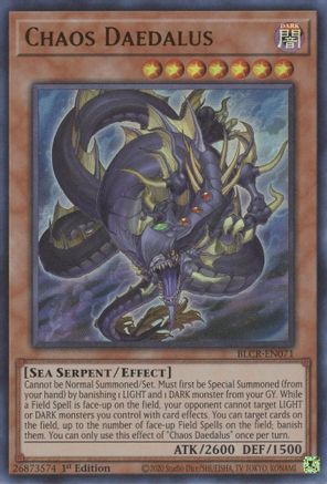 Chaos Daedalus [BLCR-EN071] Ultra Rare - Yu-Gi-Oh! - Card Brawlers | Quebec | Canada |
