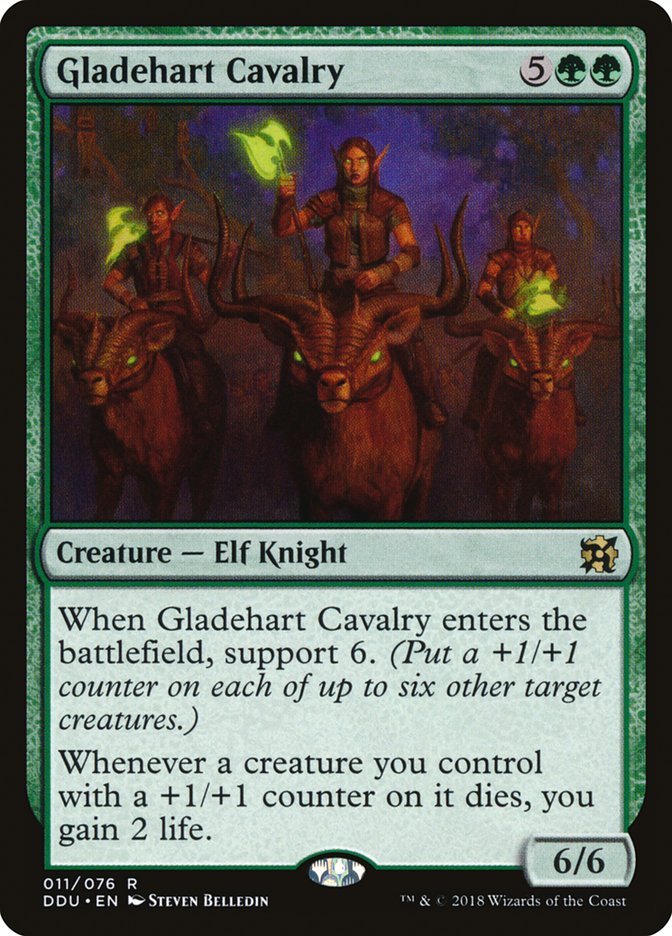 Gladehart Cavalry [Duel Decks: Elves vs. Inventors] - Magic: The Gathering - Card Brawlers | Quebec | Canada |