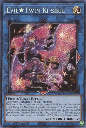 Evil Twin Ki-sikil [BLCR-EN096] Secret Rare - Yu-Gi-Oh! - Card Brawlers | Quebec | Canada |