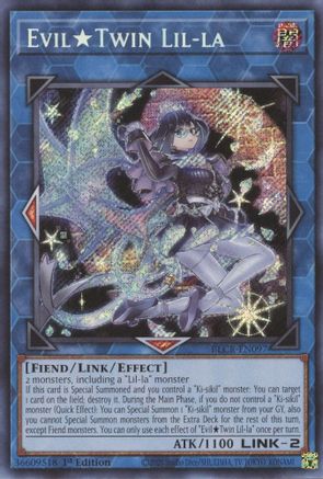 Evil Twin Lil-la [BLCR-EN097] Secret Rare - Yu-Gi-Oh! - Card Brawlers | Quebec | Canada |