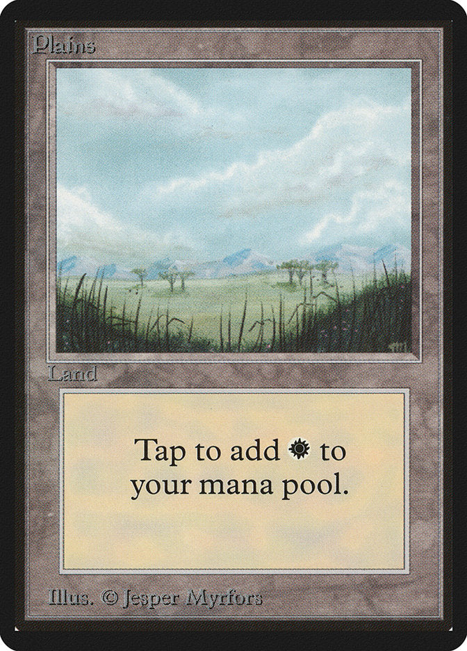 Plains (289) [Beta Edition] - Magic: The Gathering - Card Brawlers | Quebec | Canada |